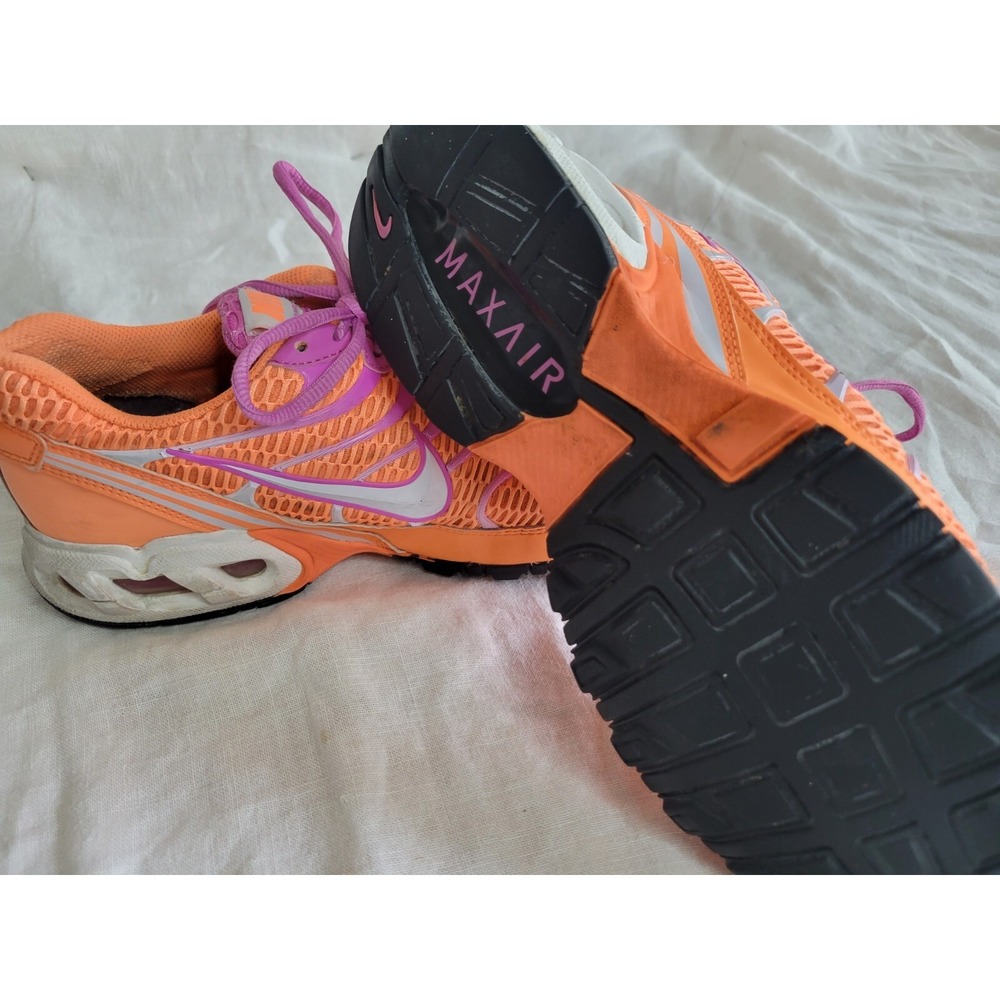 NikeAir Max Air Womens 9.5 Coral Pink Sneakers Running Shoes - Picture 6 of 10
